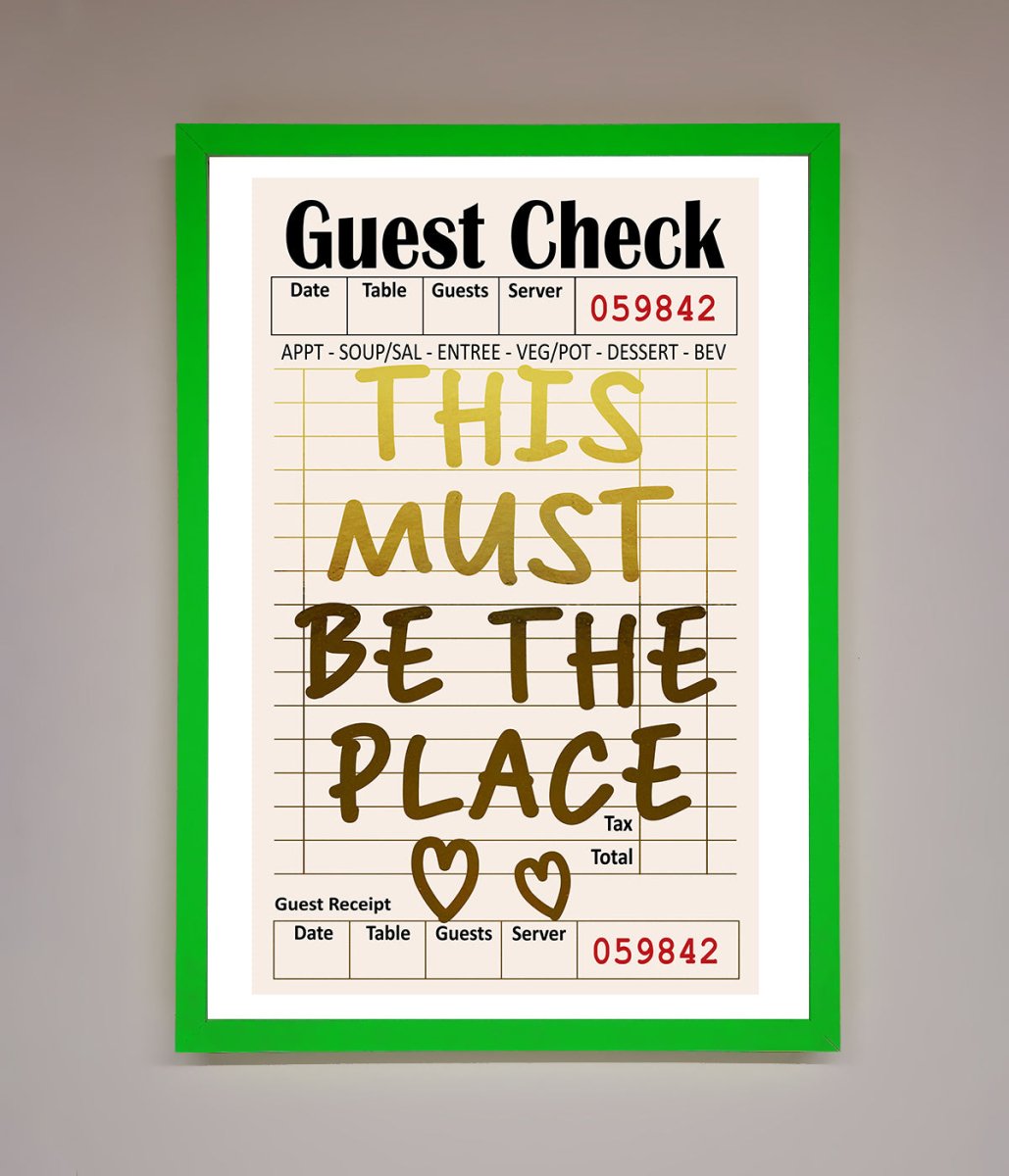 This Must Be The Place Foil Print-11