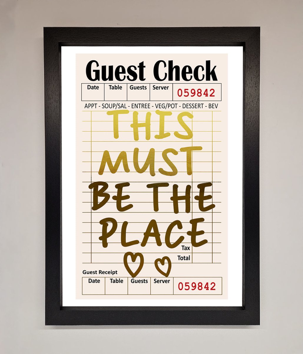 This Must Be The Place Foil Print-6