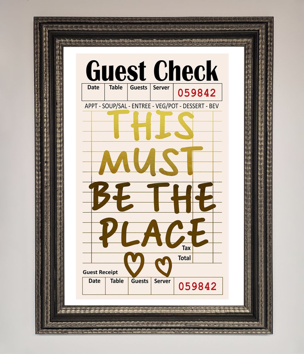 This Must Be The Place Foil Print-17