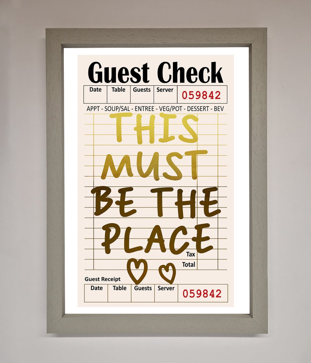 This Must Be The Place Foil Print-8
