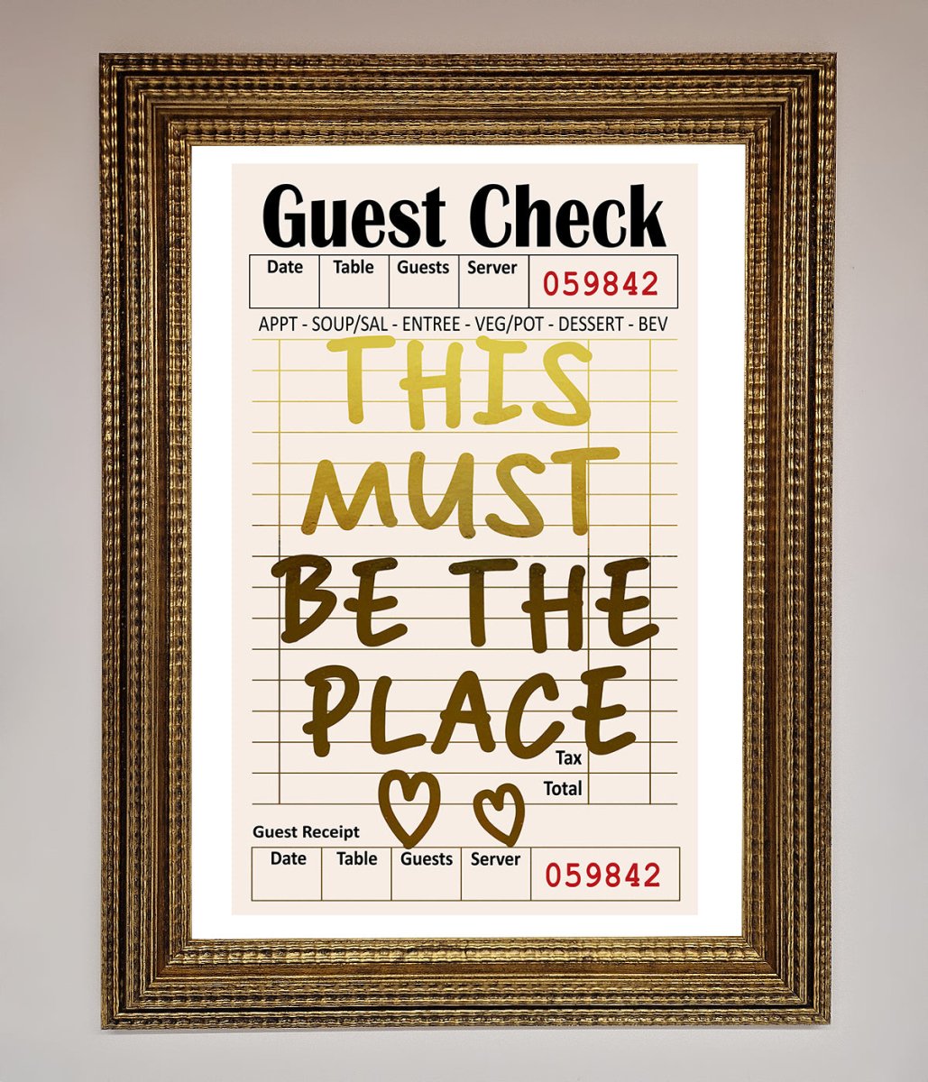 This Must Be The Place Foil Print-15