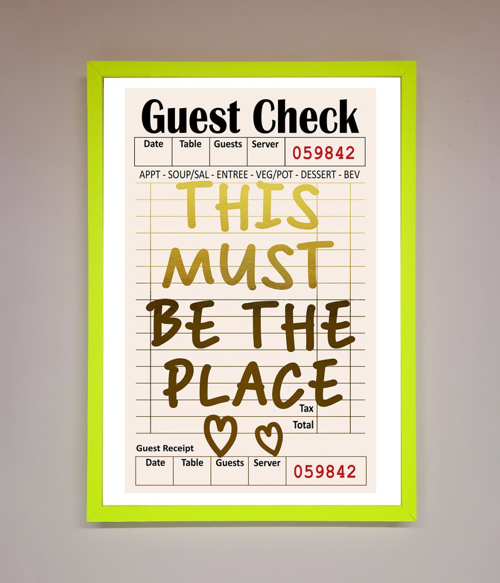 This Must Be The Place Foil Print-12