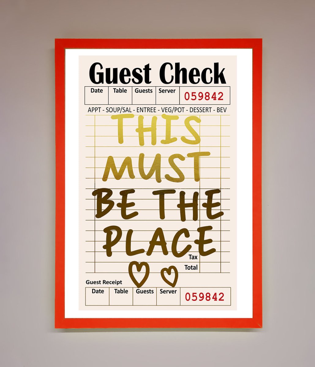 This Must Be The Place Foil Print-14