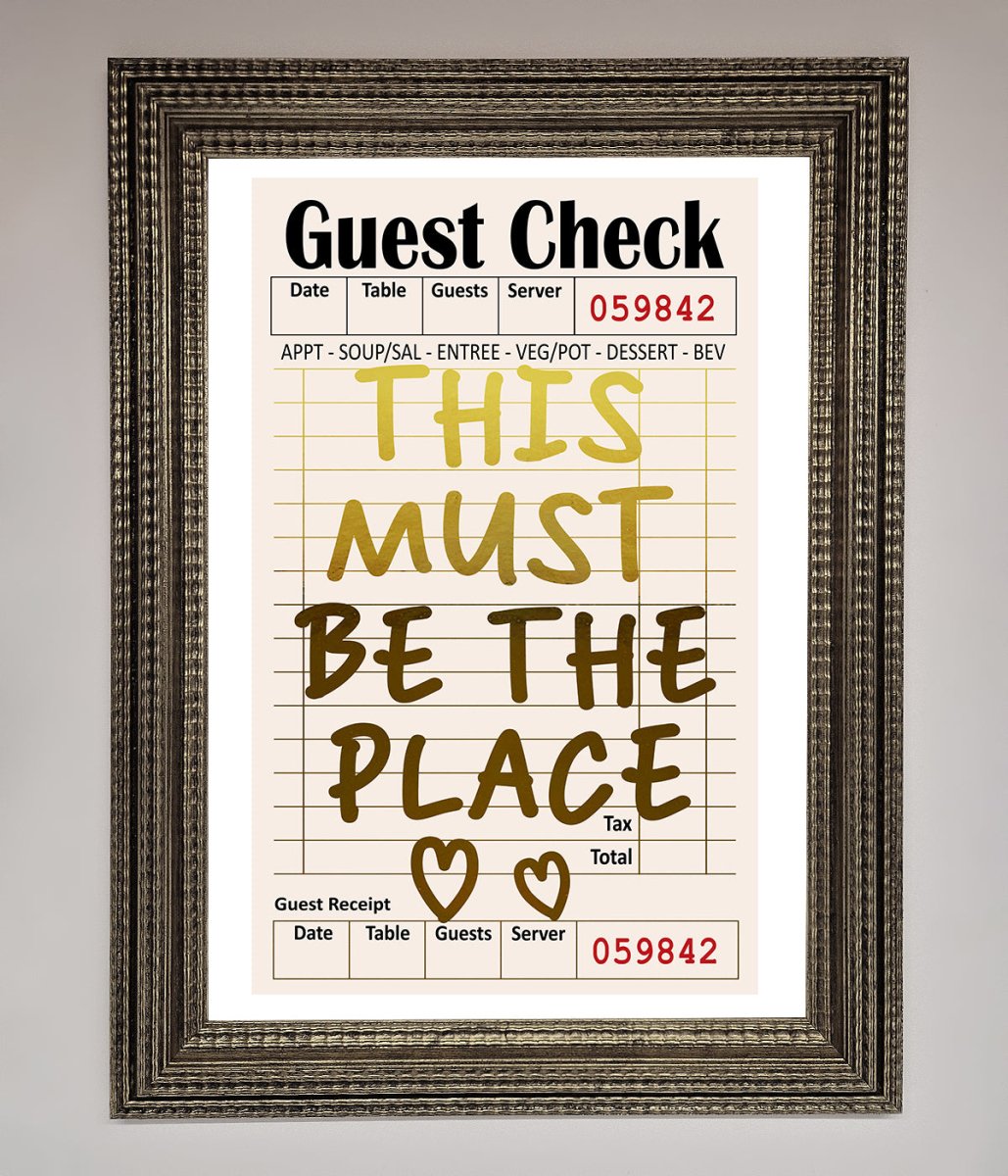 This Must Be The Place Foil Print-16