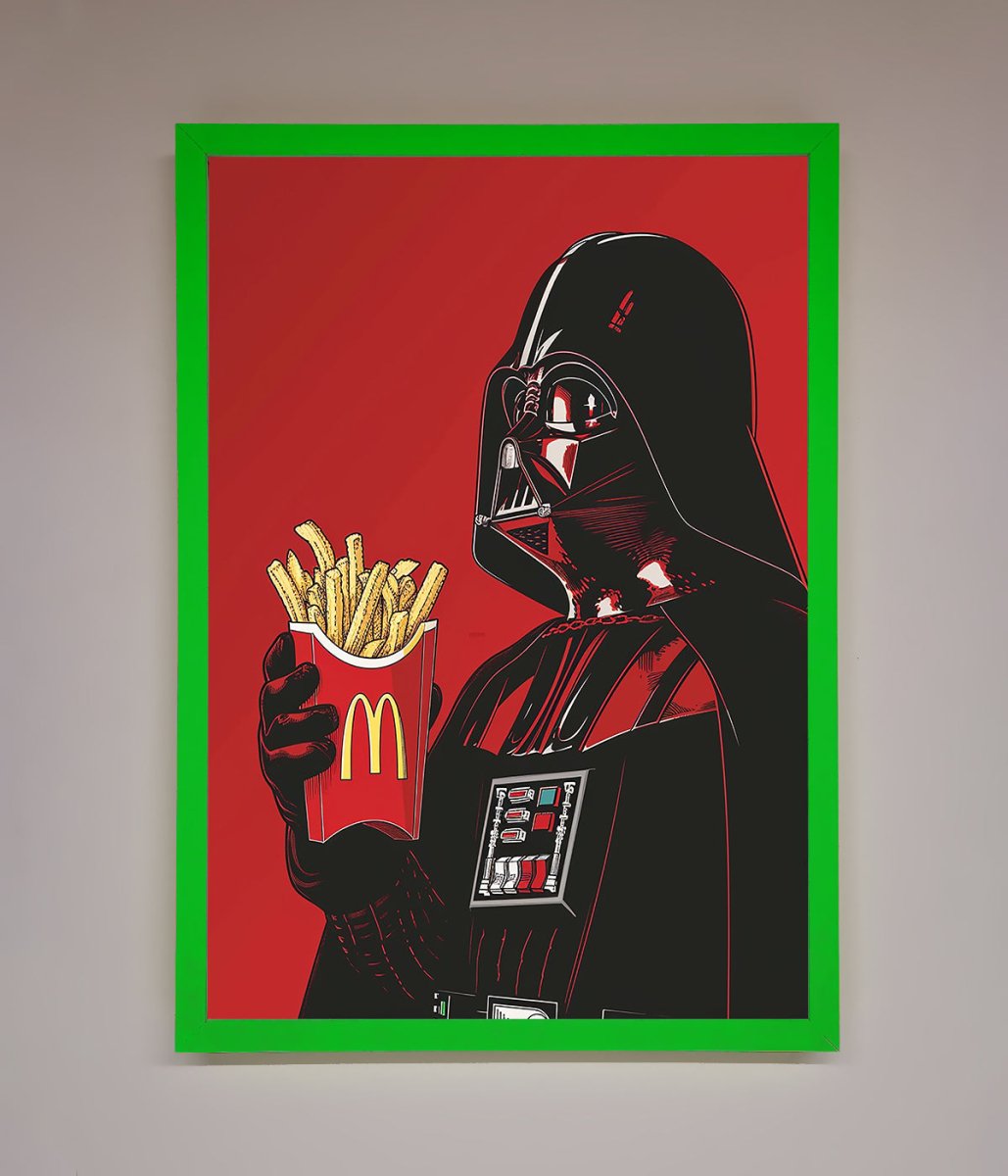 Vader French Fries Framed Poster-8