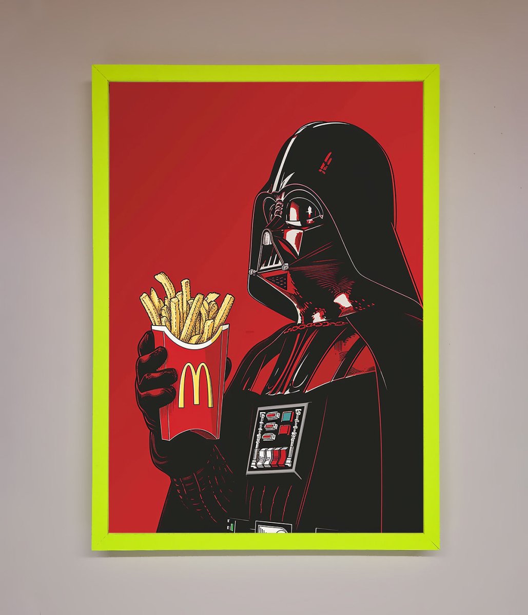Vader French Fries Framed Poster-7