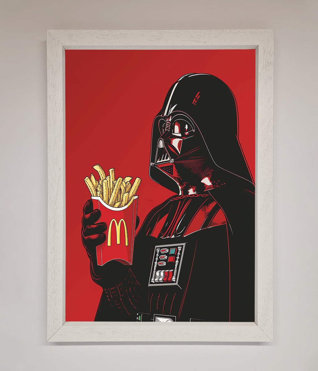 Vader French Fries Framed Poster-3