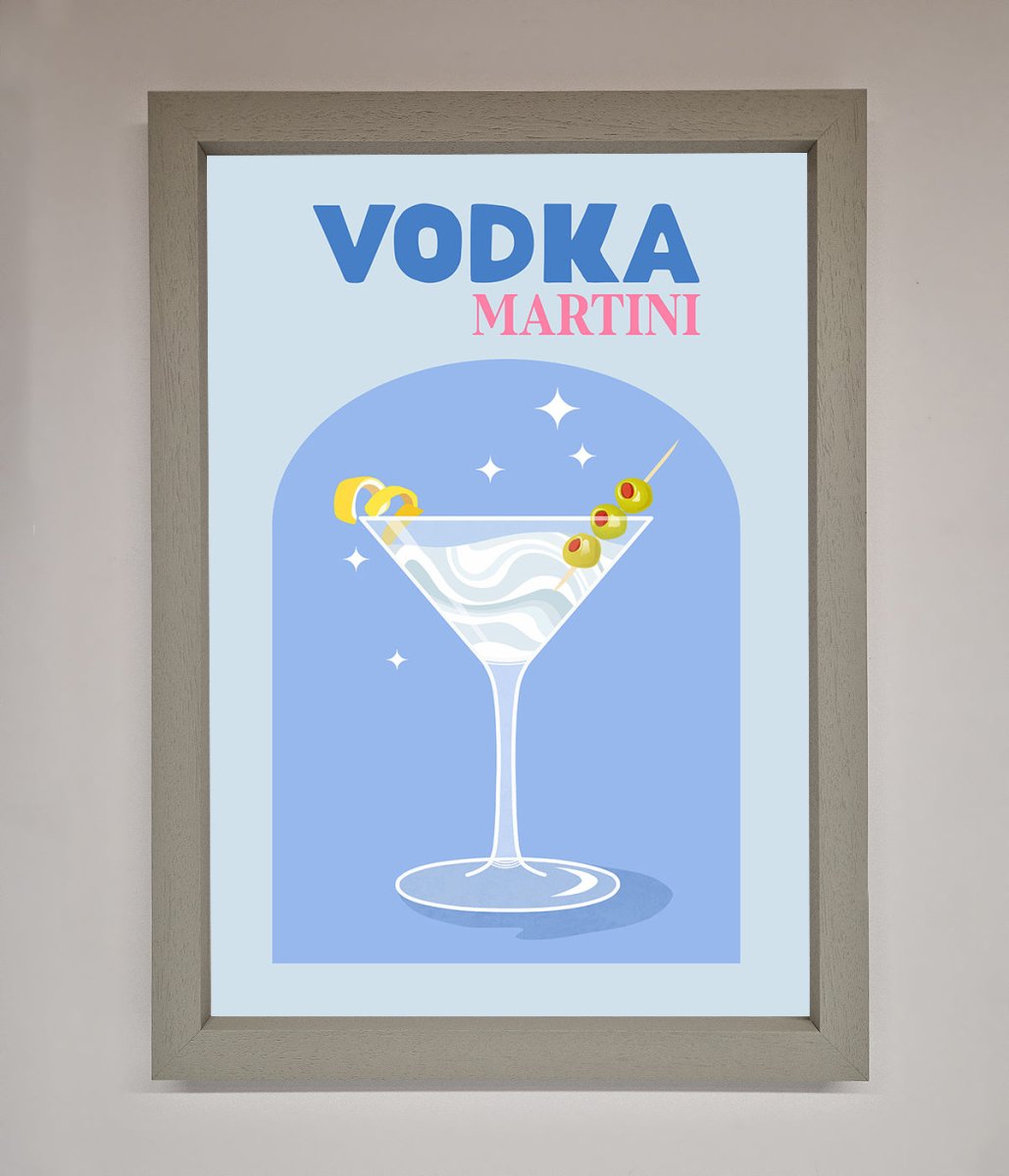 Vodka Martini Framed Wall Art-3