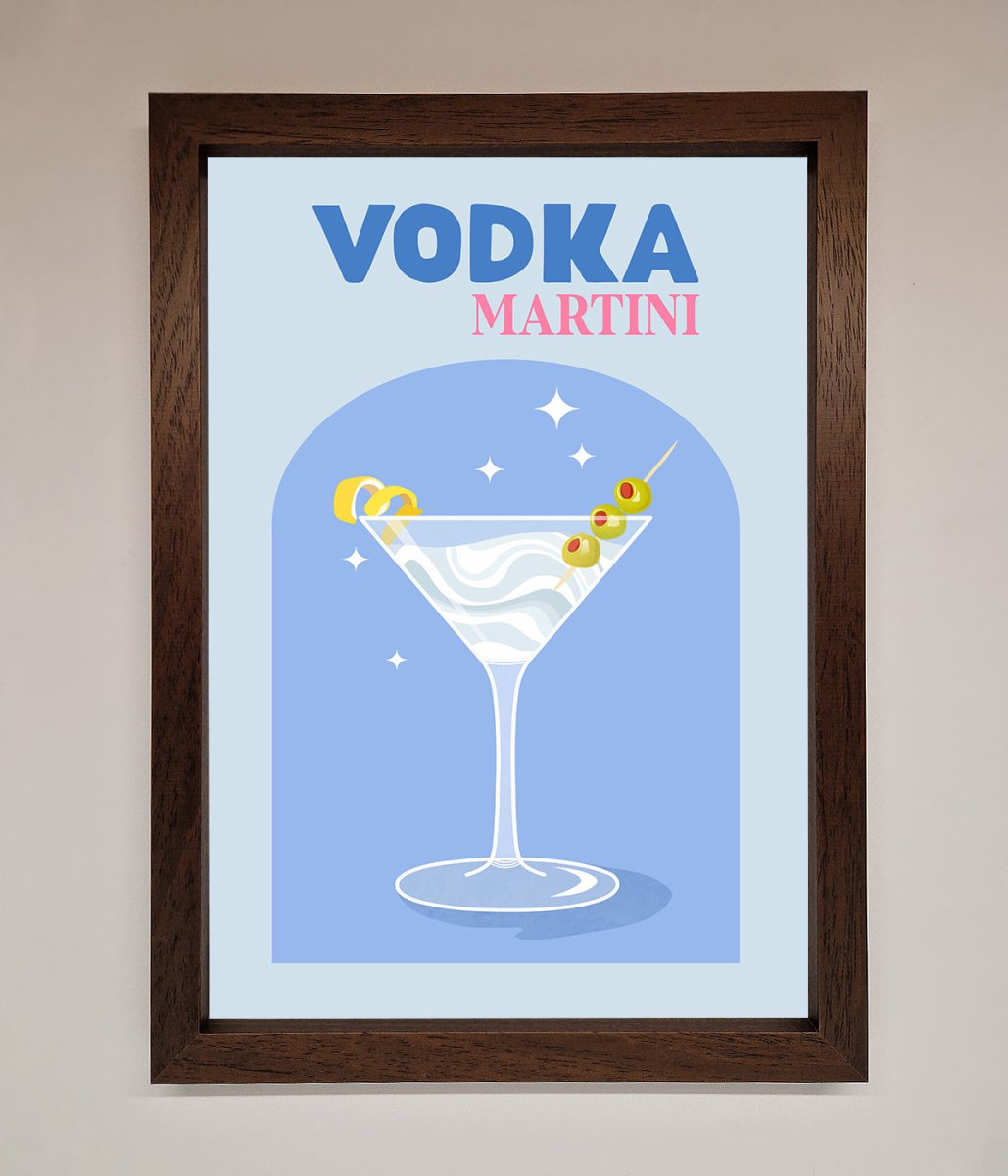 Vodka Martini Framed Wall Art-4