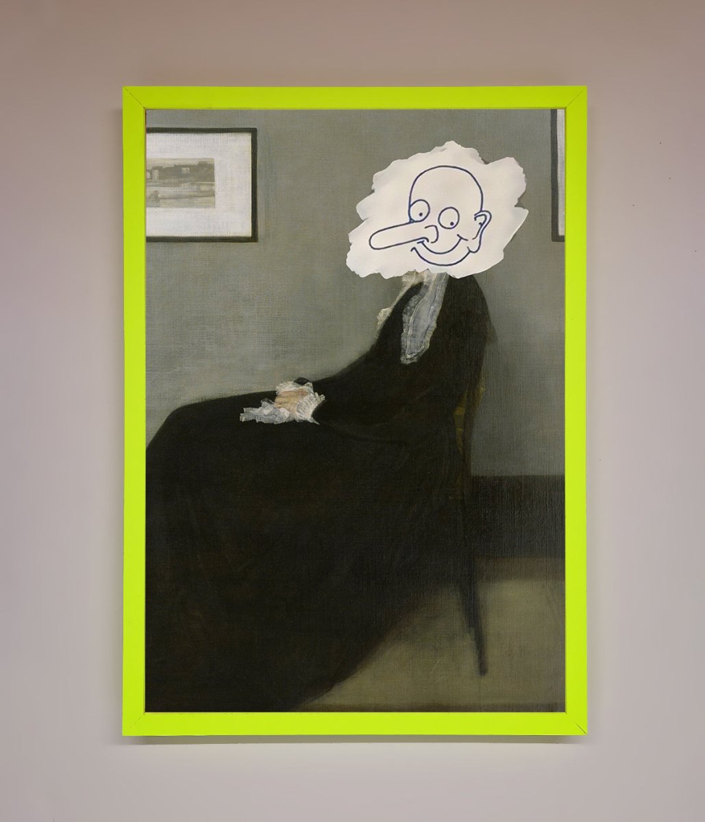 Whistlers Mother Framed Wall Art-8