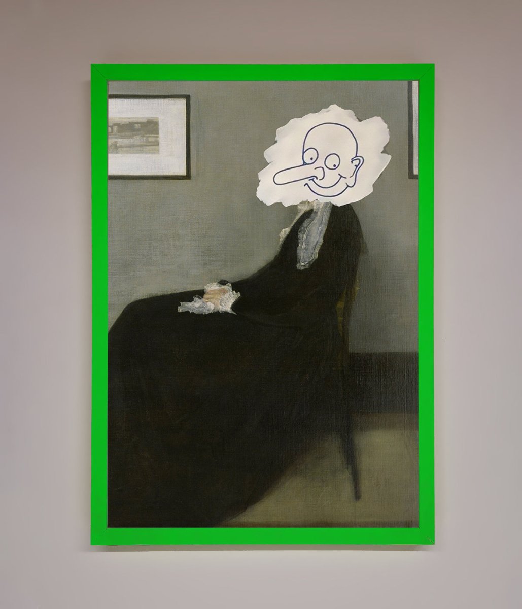Whistlers Mother Framed Wall Art-9