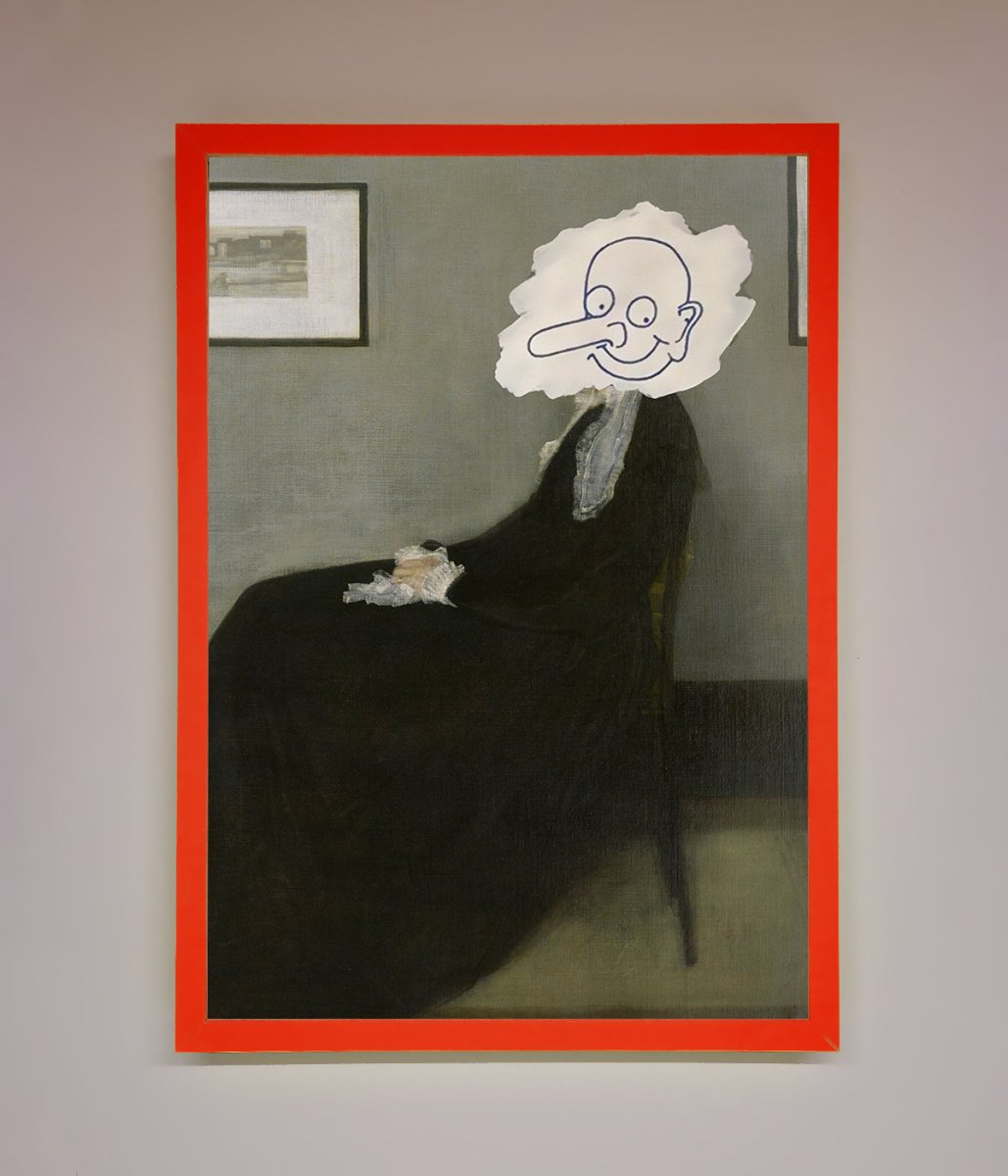 Whistlers Mother Framed Wall Art-7