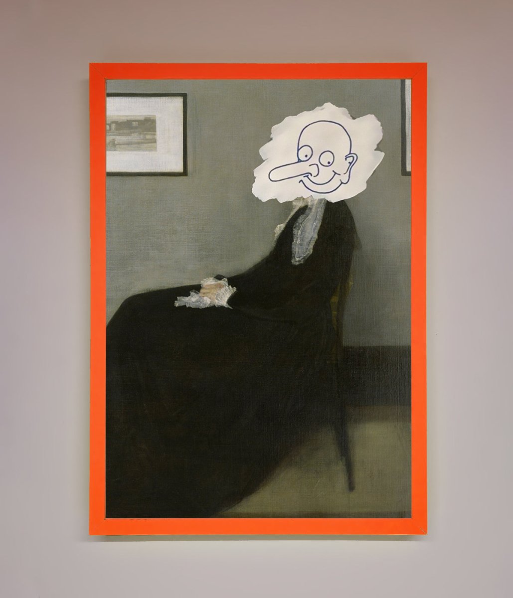 Whistlers Mother Framed Wall Art-6