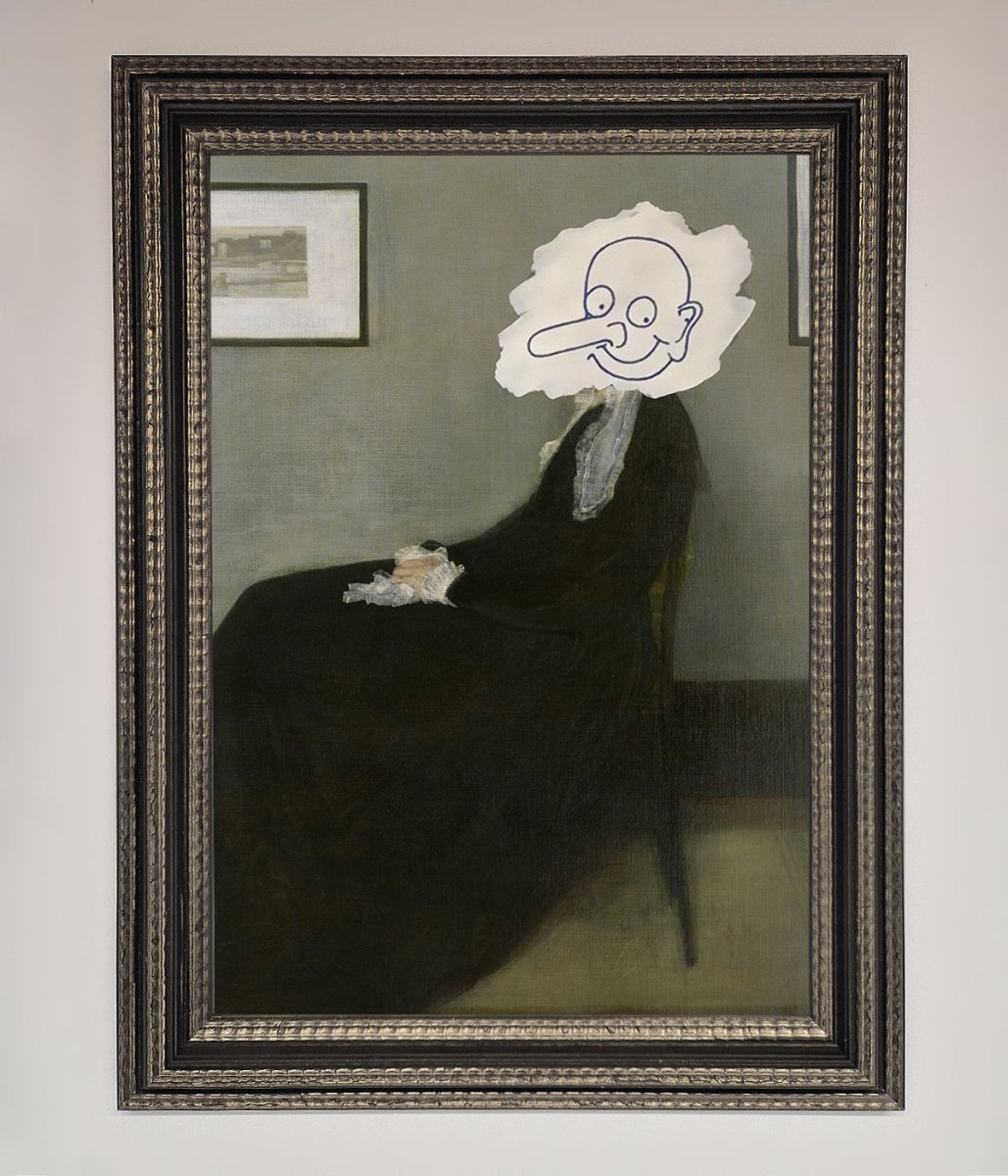 Whistlers Mother Framed Wall Art-14