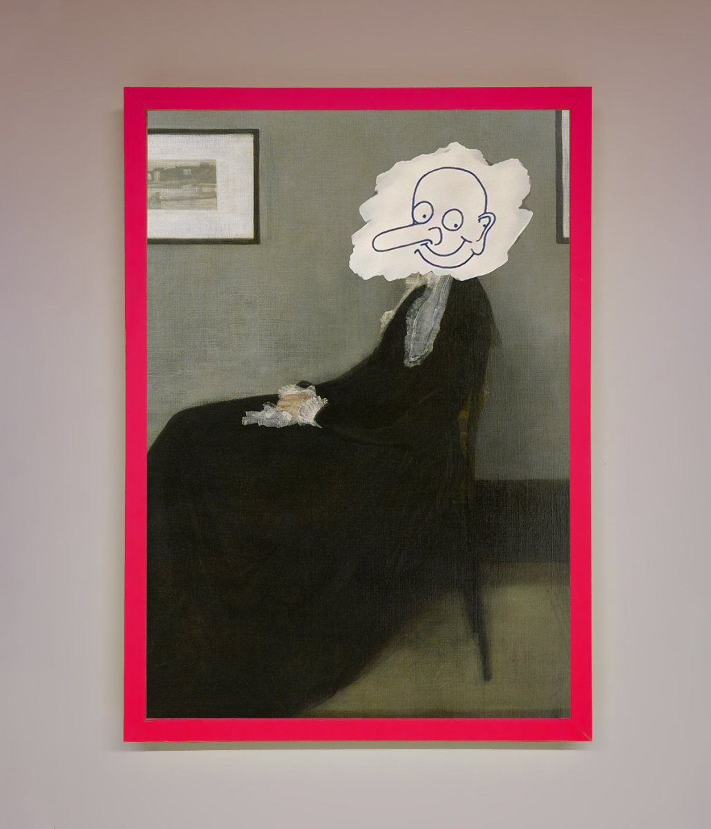 Whistlers Mother Framed Wall Art-5