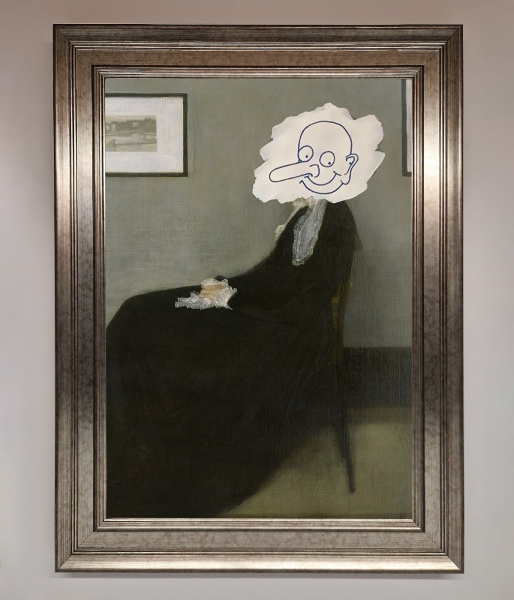 Whistlers Mother Framed Wall Art-15