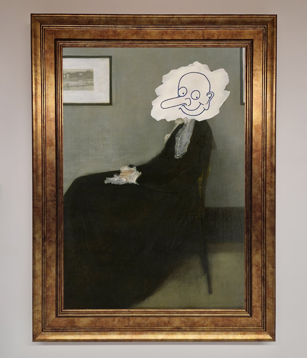 Whistlers Mother Framed Wall Art-13