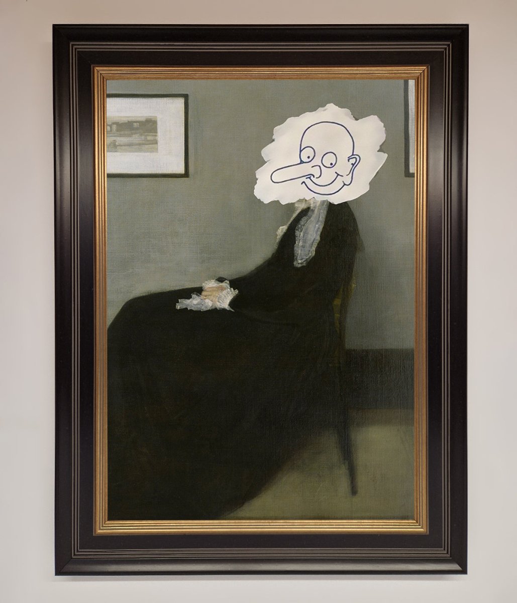 Whistlers Mother Framed Wall Art-18