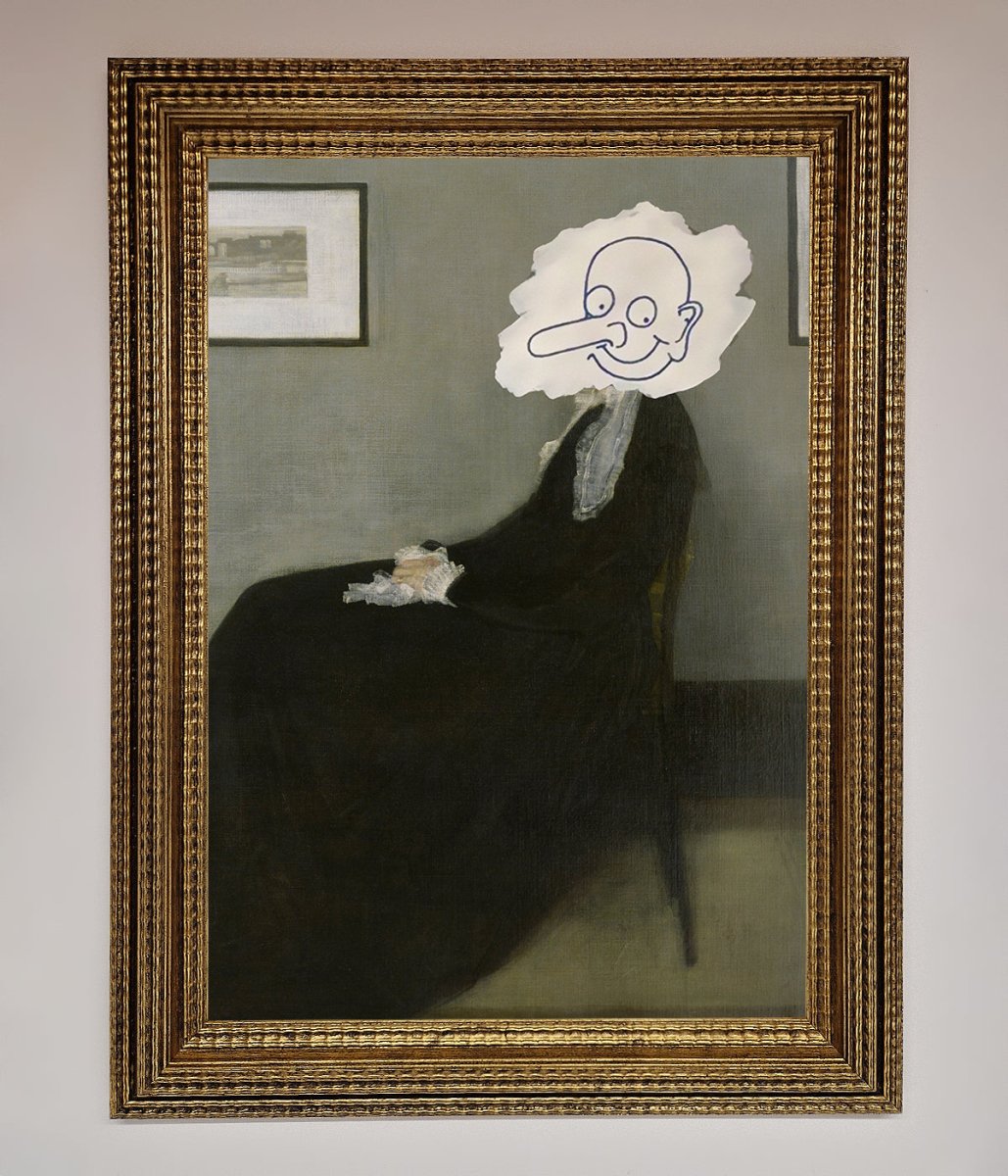 Whistlers Mother Framed Wall Art-10