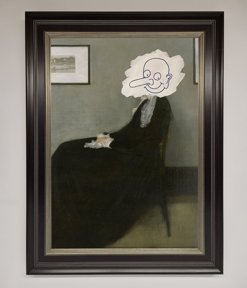 Whistlers Mother Framed Wall Art-17