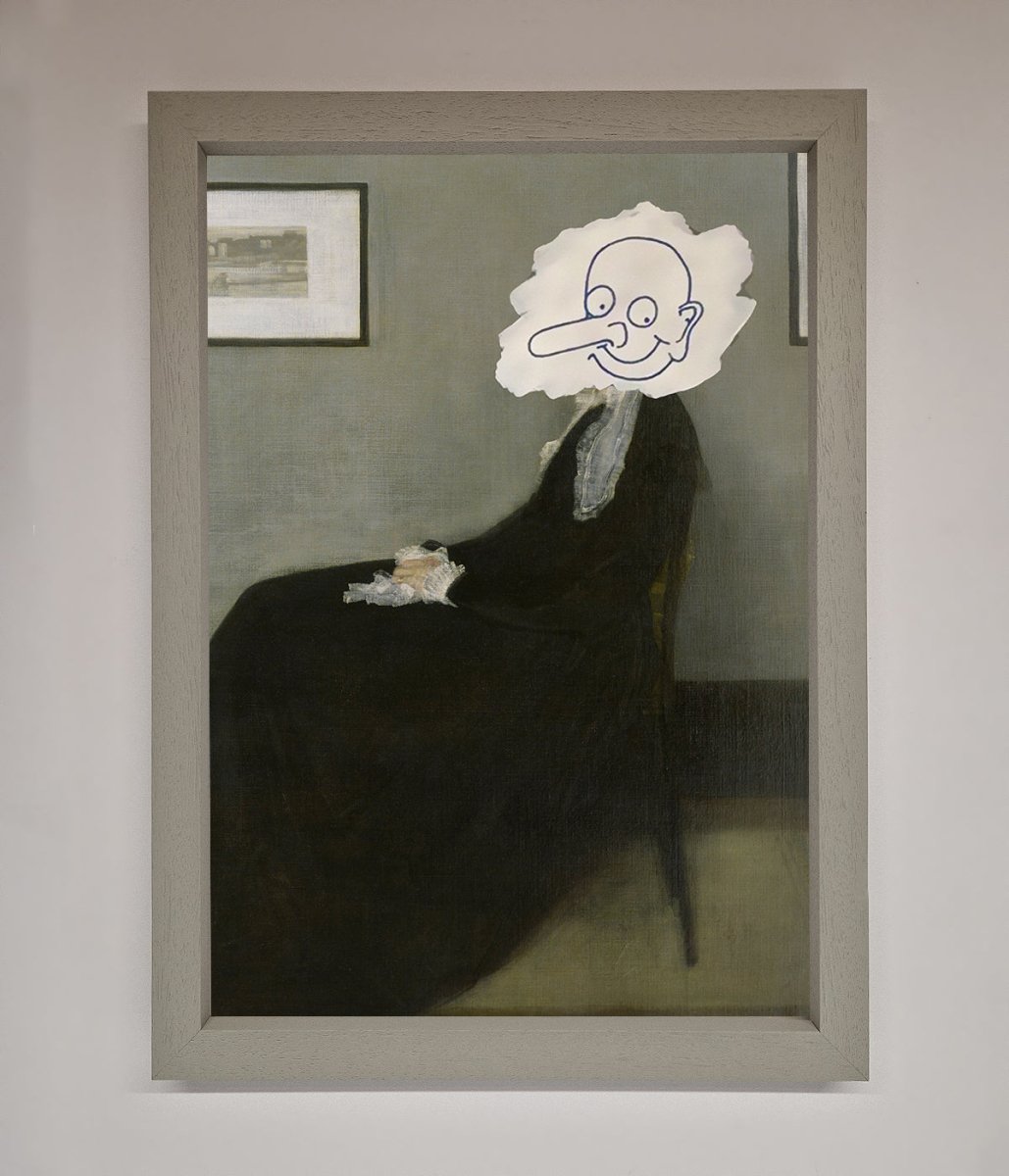 Whistlers Mother Framed Wall Art-3