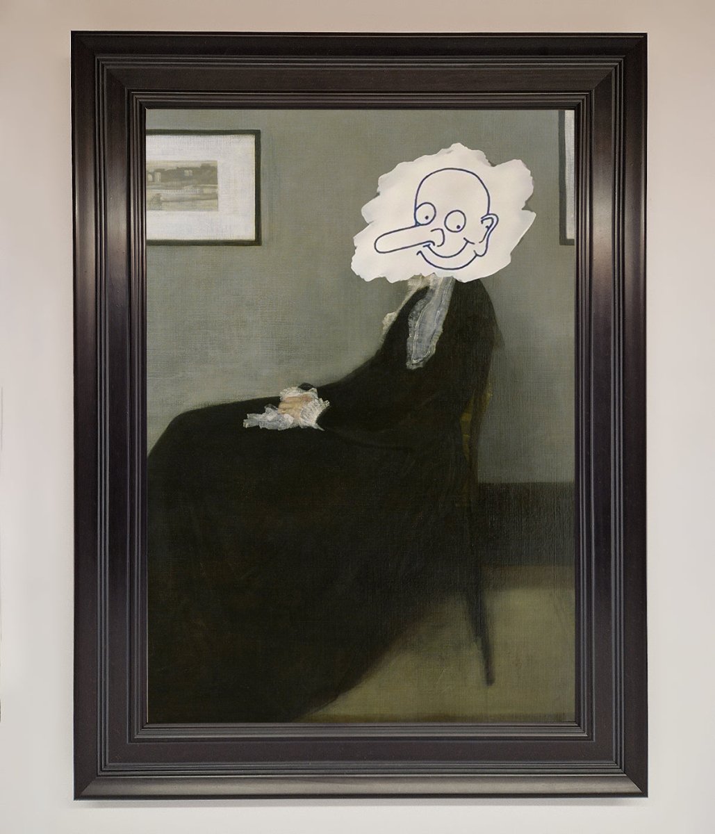 Whistlers Mother Framed Wall Art-16