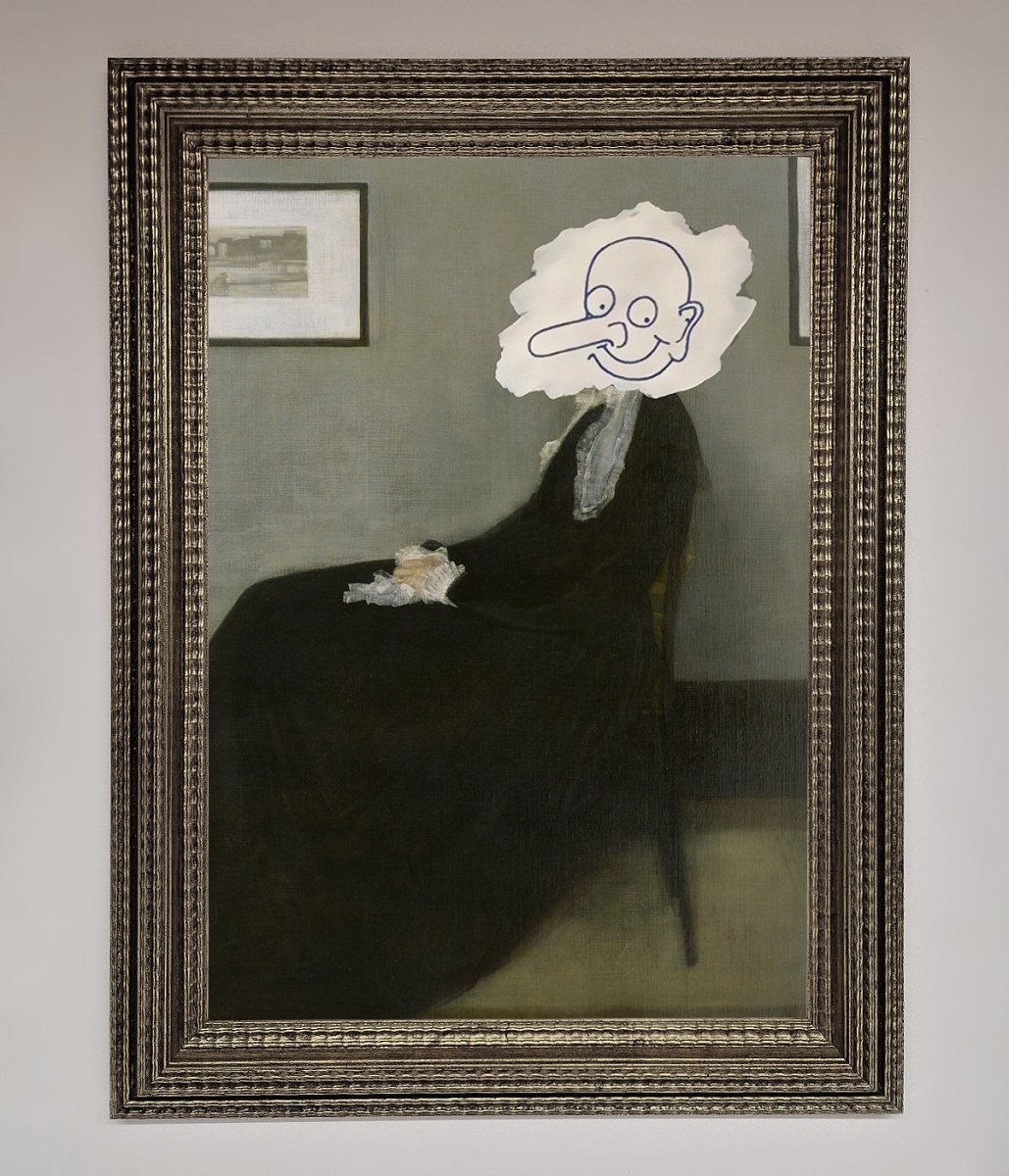 Whistlers Mother Framed Wall Art-11