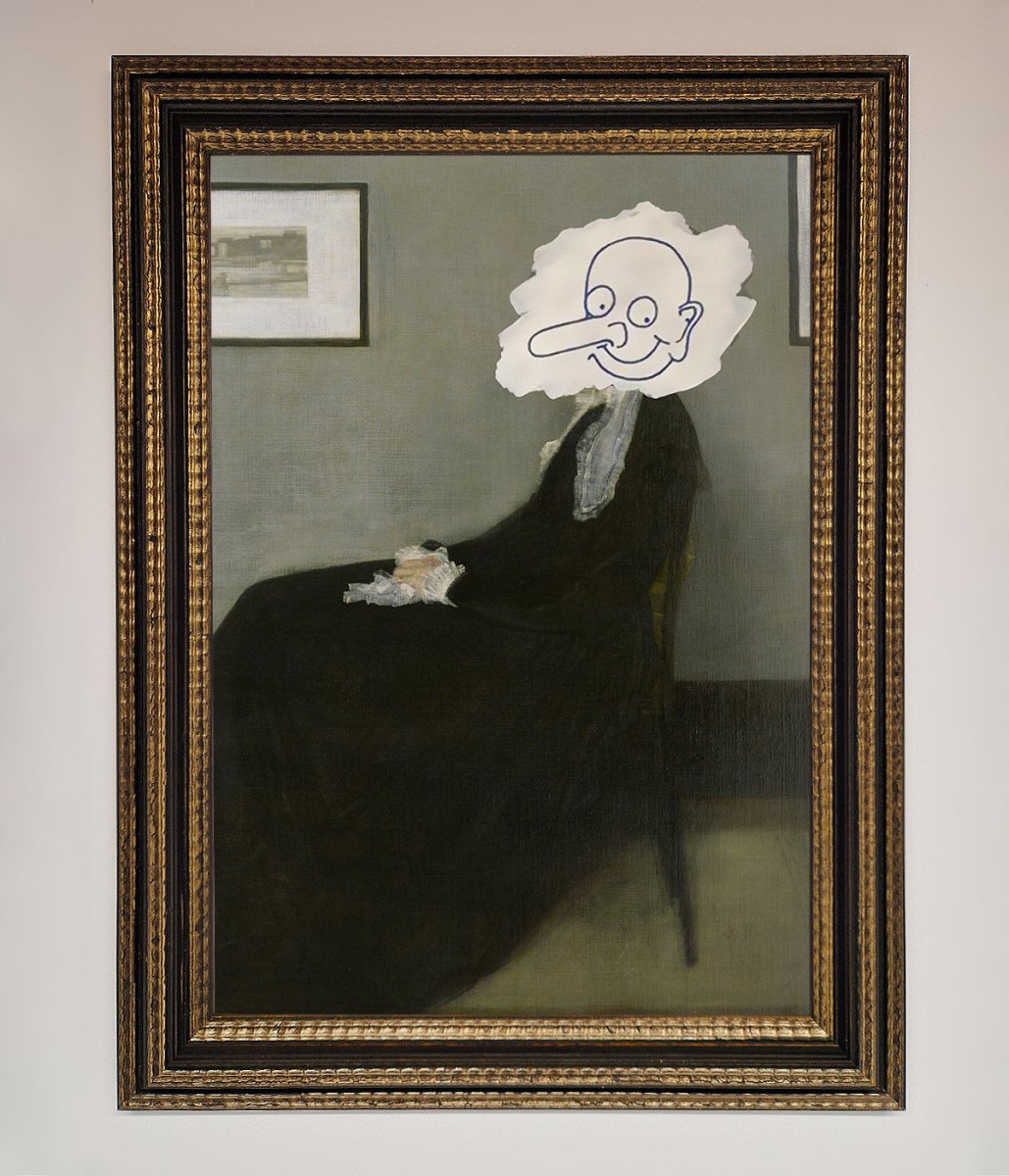 Whistlers Mother Framed Wall Art-12
