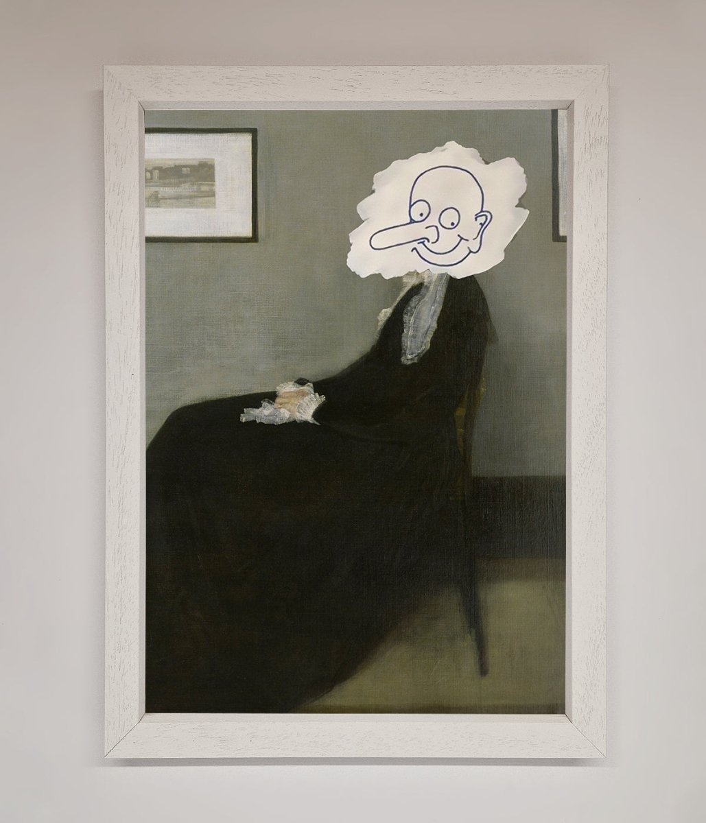 Whistlers Mother Framed Wall Art-2