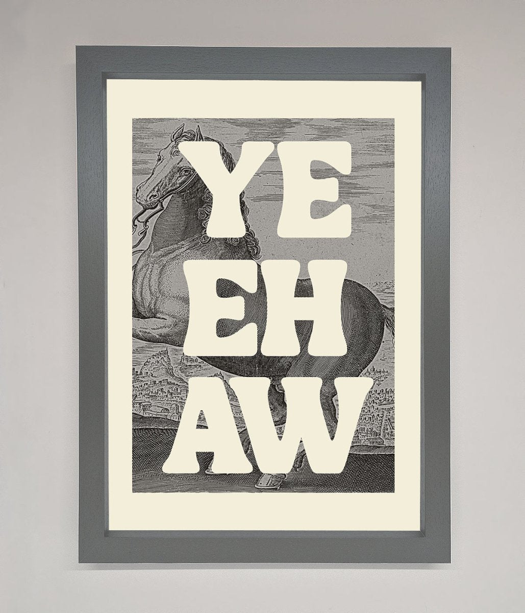 Yehaw Framed Poster-0