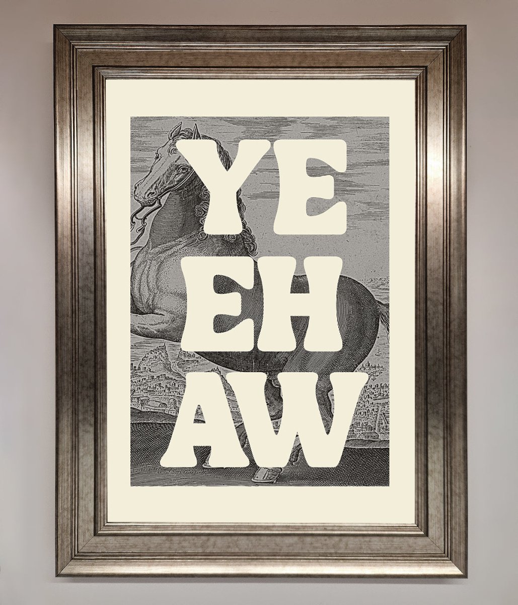Yehaw Framed Poster-5