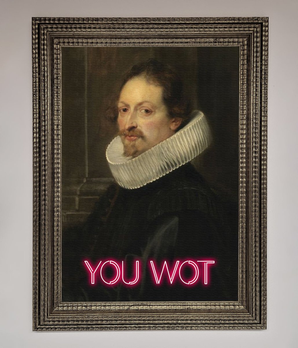 You Wot Renaissance Framed Poster-10