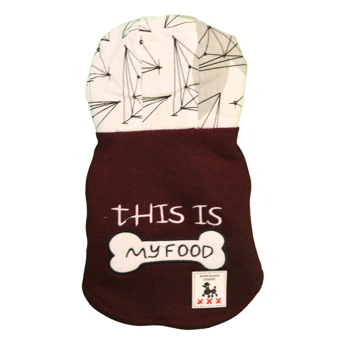 This Is My Food Dog Hoodie by Doggy Doo Little-0