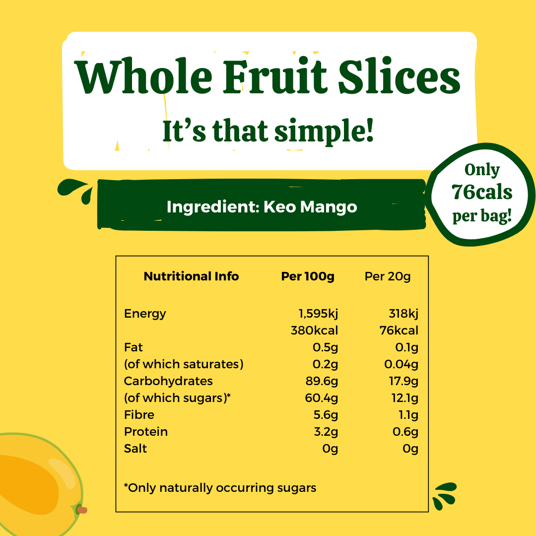 Freeze Dried Keo Mango Crisps (10 Bags)-4