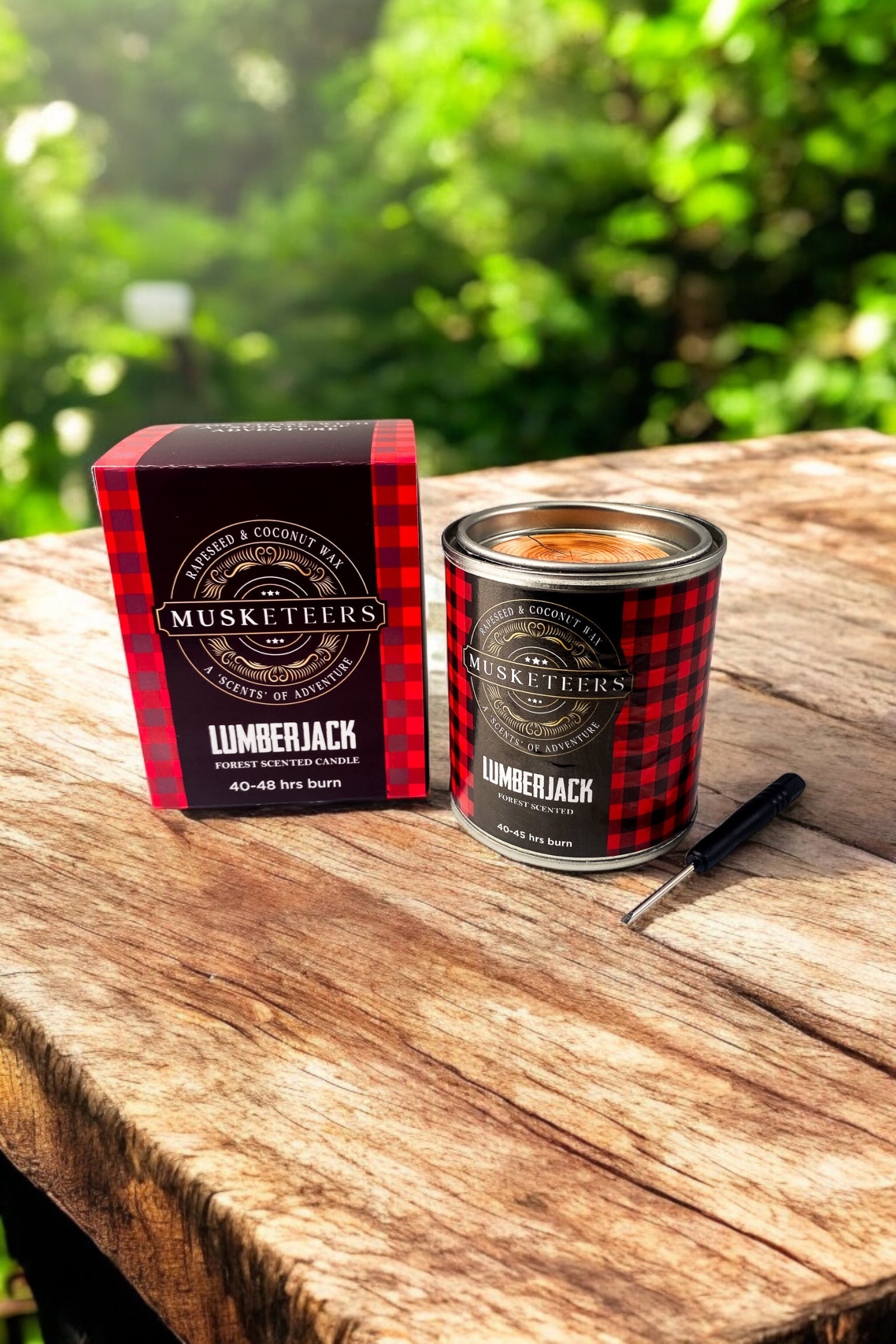 Lumberjack - Forest Scented Mini Candle-2