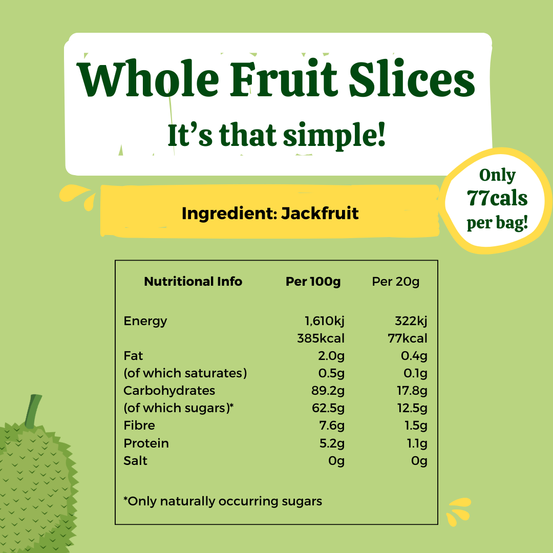 Freeze Dried Jackfruit Crisps (10 Bags)-4