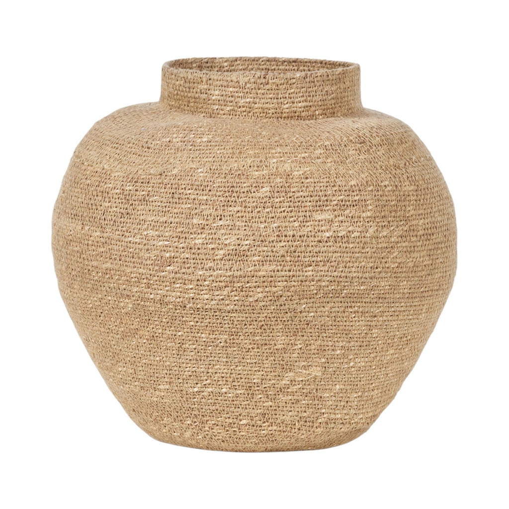 Seagrass Natural Urn Shaped Basket-0