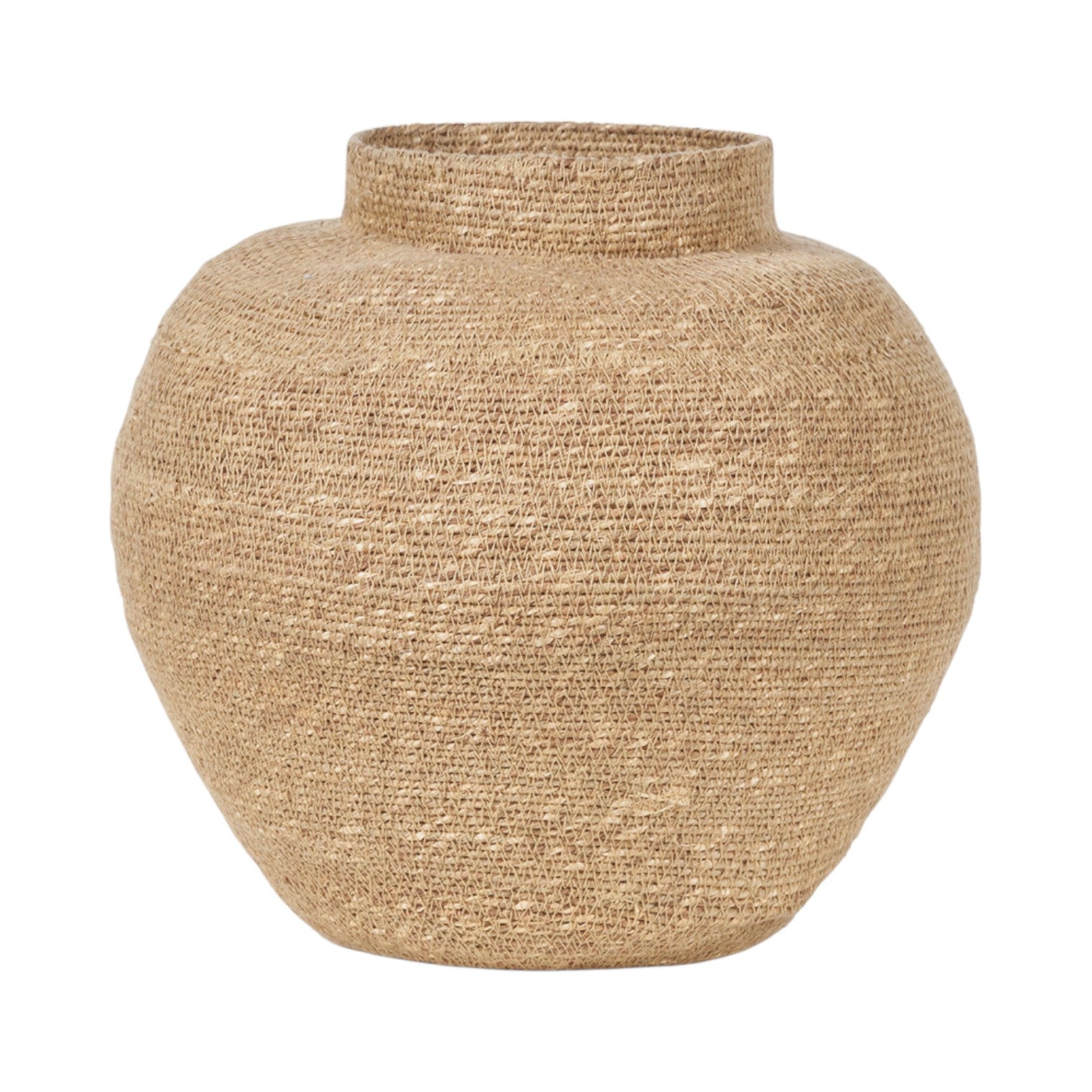 Seagrass Natural Urn Shaped Basket-0