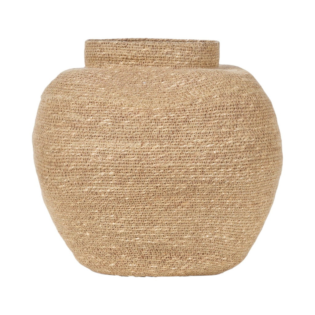 Seagrass Natural Urn Shaped Basket-1