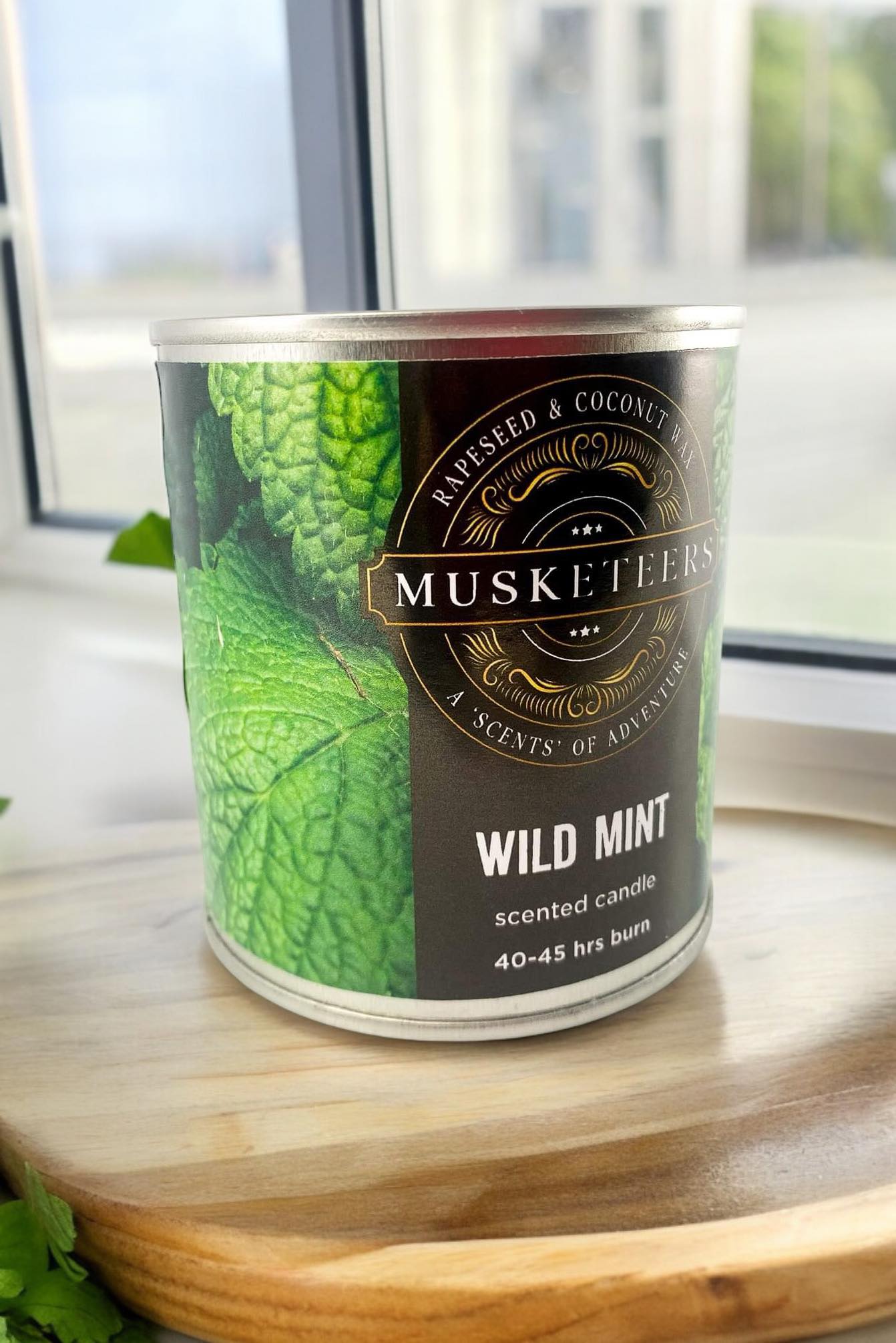 Wild Mint Scented Mini Candle-1