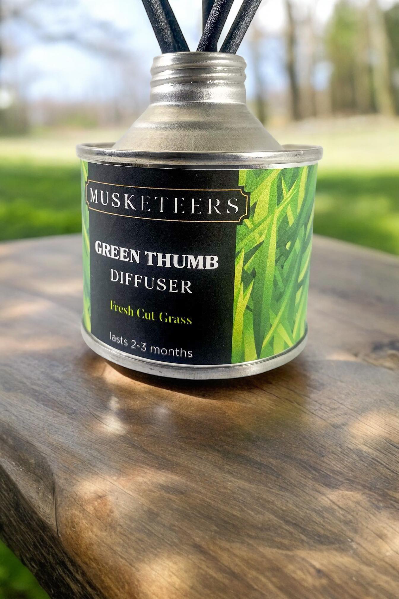 Green Thumb - Fresh Cut Grass Reed Diffuser-2