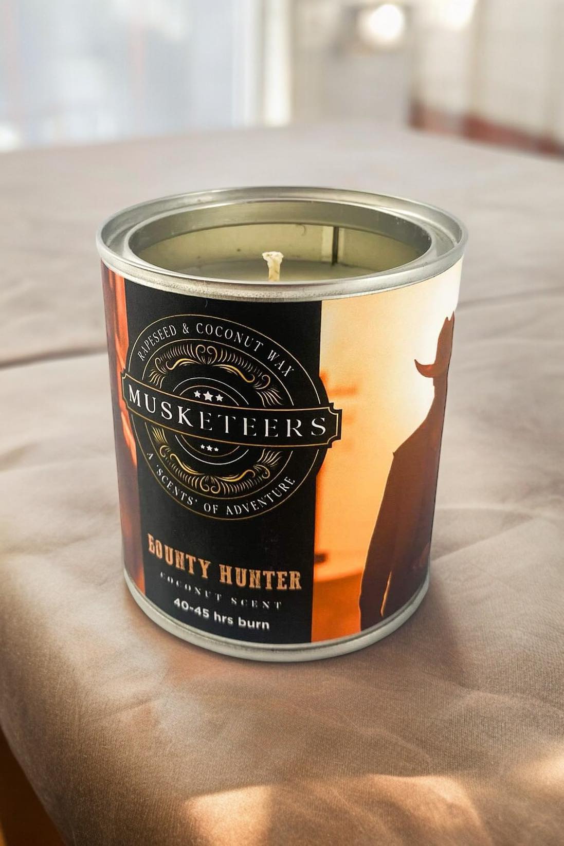 Bounty Hunter - Coconut Scented Candle-1