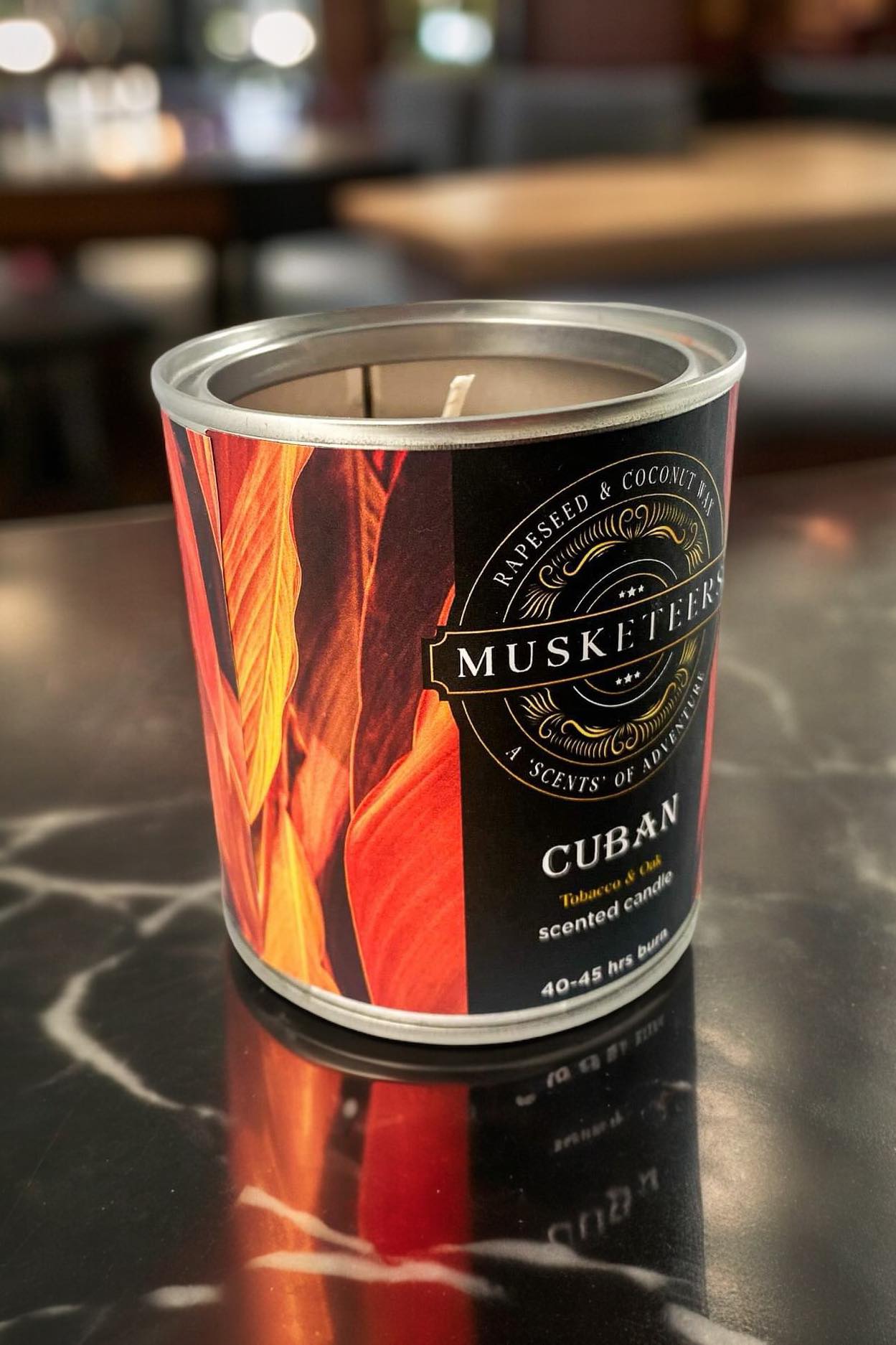 Cuban - Tobacco & Oak Scented Mini Candle-1