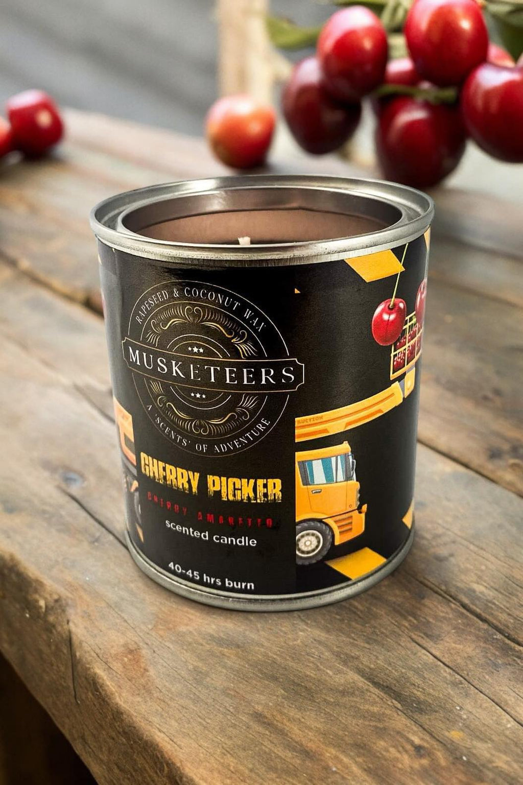 Cherry Picker - Cherry Amaretto Scented Mini Candle-1