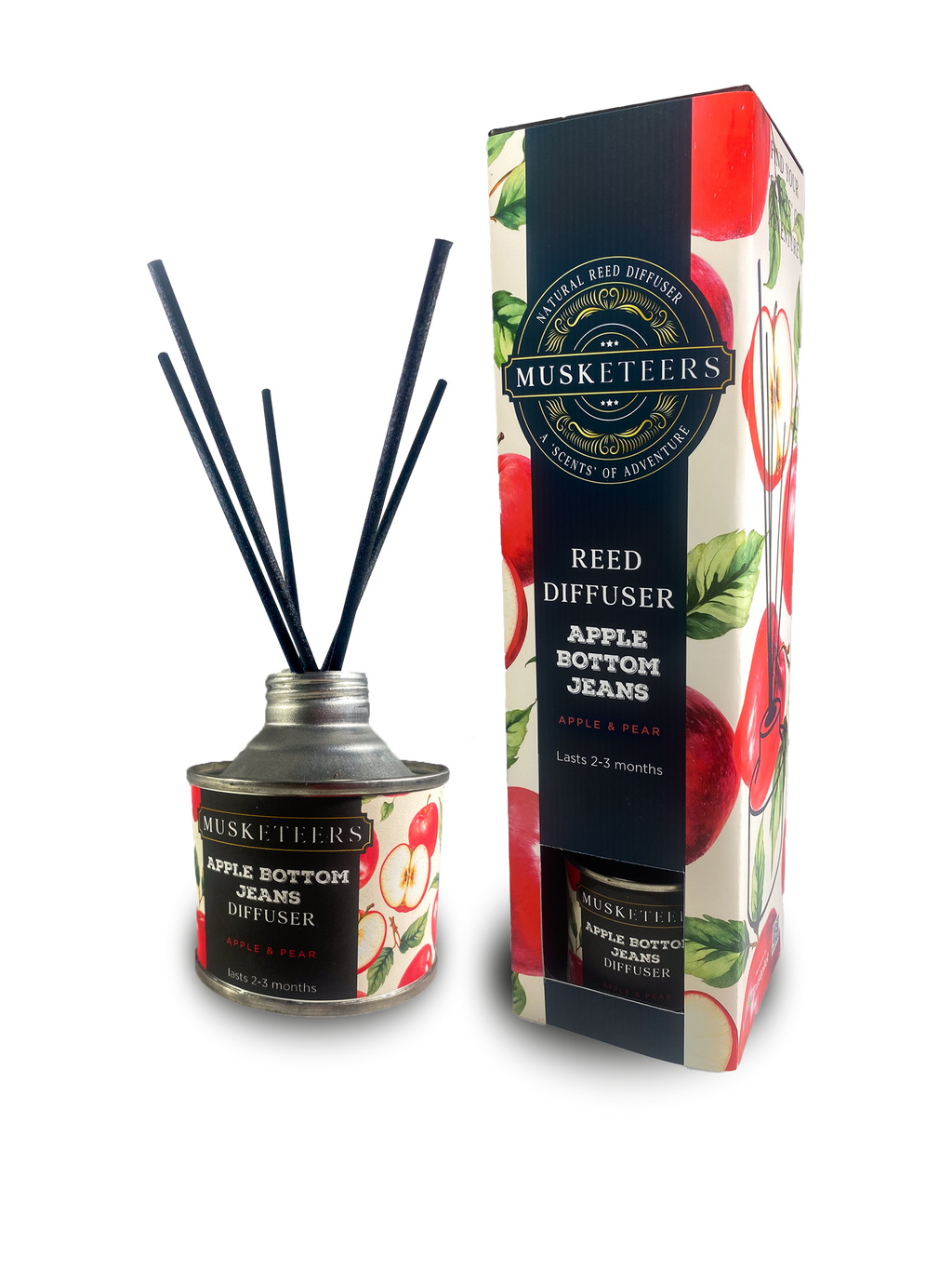 Apple Bottom Jeans  - Apple & Pear Scented Reed Diffuser-1