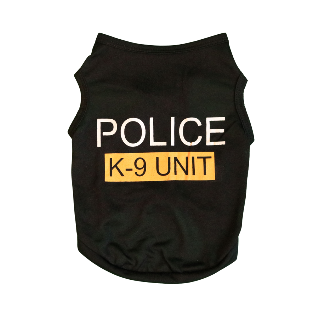 Police Dog T-Shirt by Doggy Doo Little-0