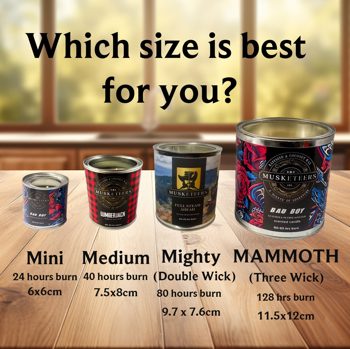 Bad Boy Candle - Petrol/Leather Candle-2