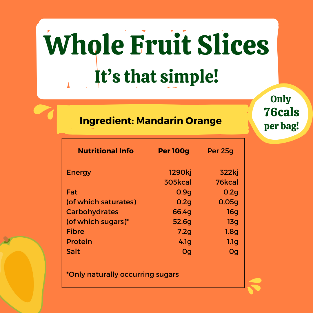 Soft Dried Mandarin Segments (10 Bags)-3