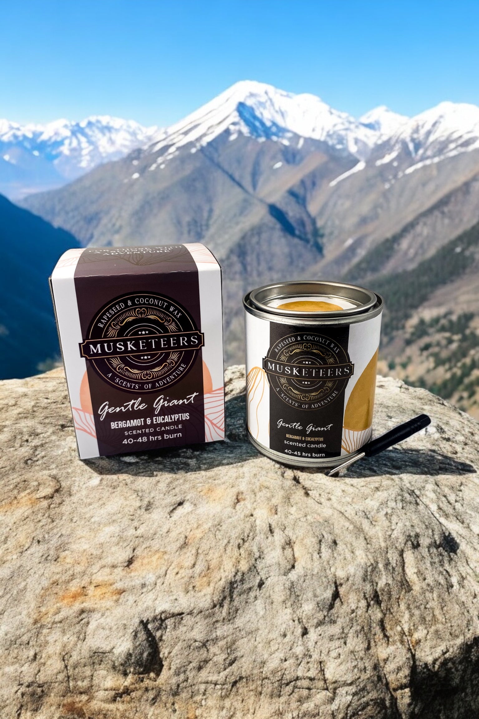 Gentle Giant - Bergamot & Eucalyptus Mini Candle-3