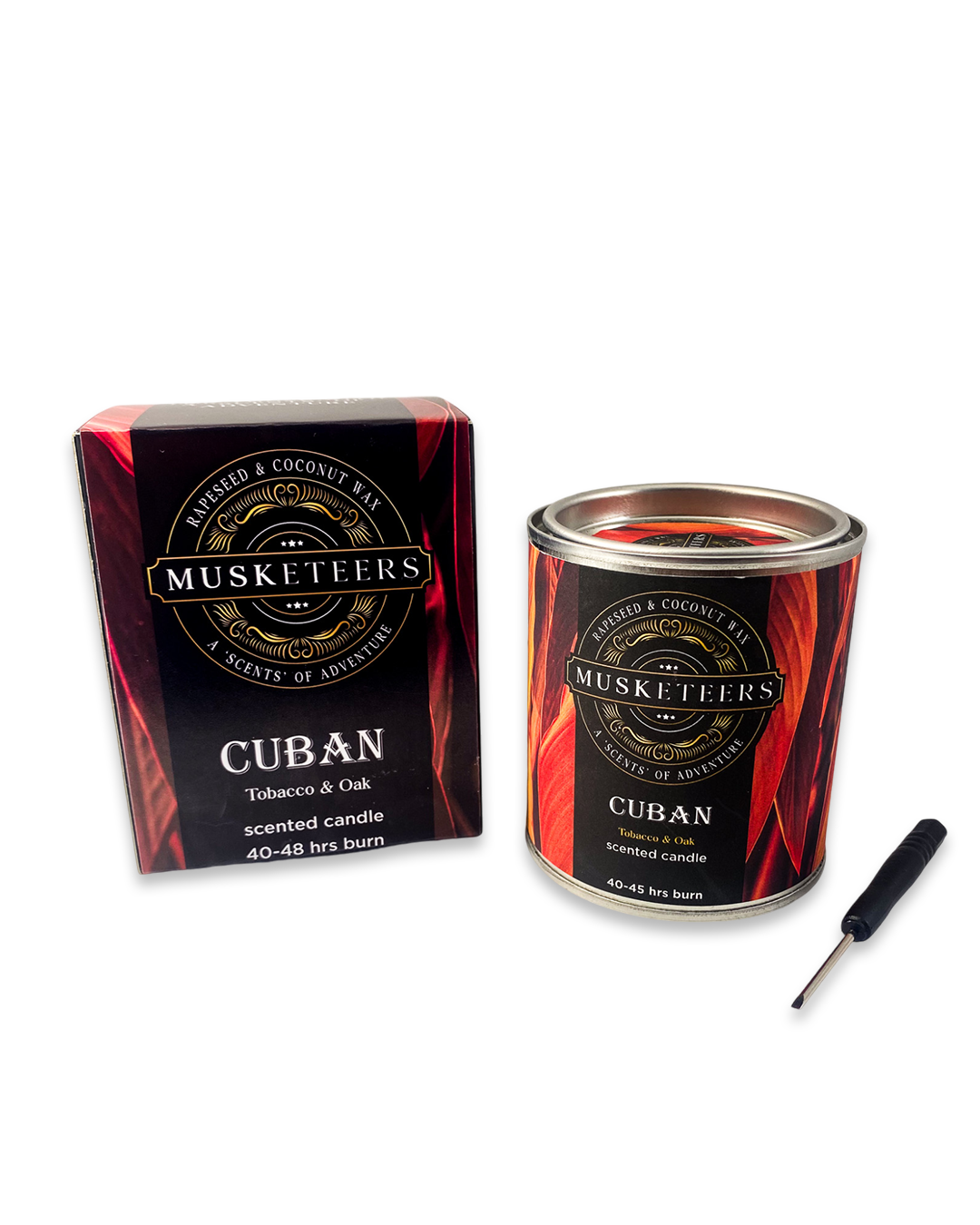 Cuban - Tobacco & Oak Scented Candle-1